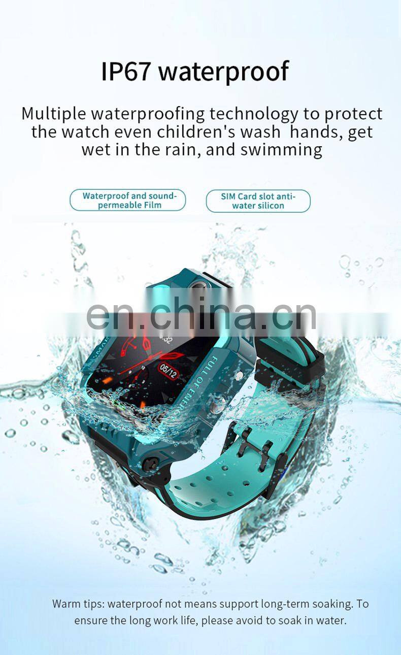 2020 new arrive smart wearables electronics LBS positioning kids smartwatch rotary Q19-360