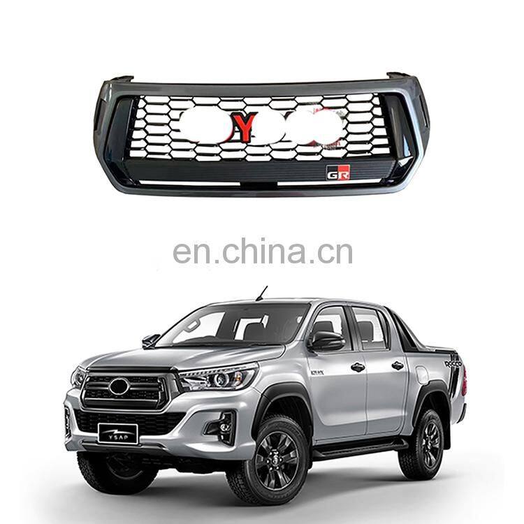 Hot selling factory price GR style radiator front Grille for Hilux Rocco 2018 2019 2020