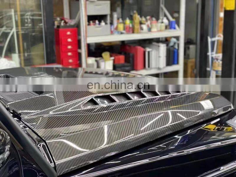 Runde Top Ranking Quality Carbon Fiber Material For Mercedes-Benz G-Class W464 Hood Engine Bonnet Hood