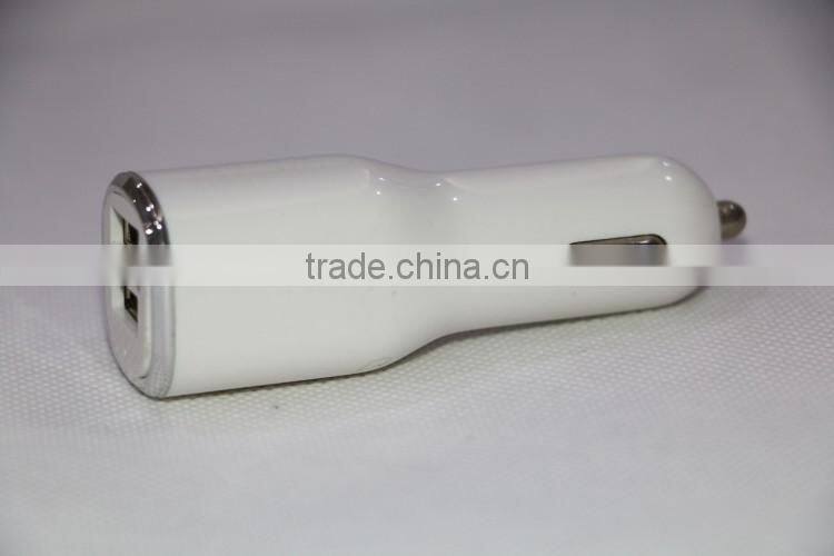 Premium car charger dual USB 2.1A auto charger have 5v 2.1Amp 2.1A output with premium design