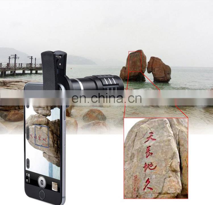 Cell Phone Camera Outer Wide Angle Lens With Tripod