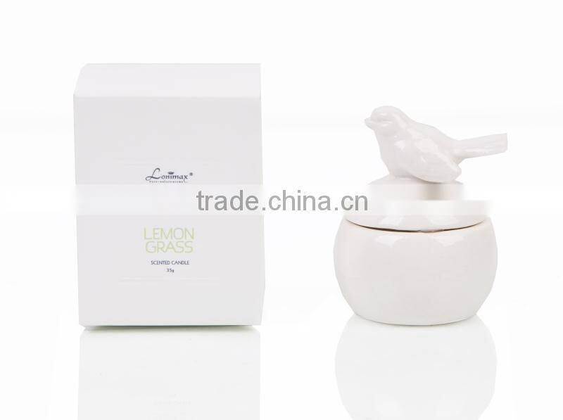 35g Scented candle Jar ,Home Decorative wax candle jar ceramic candle jar SA-2020