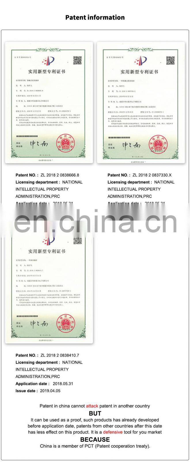 Pop up power box with data and USB fast charger