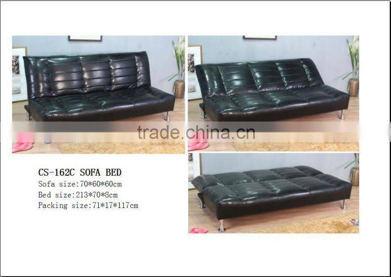 Modern Leather PU Sofa Bed Home Furniture