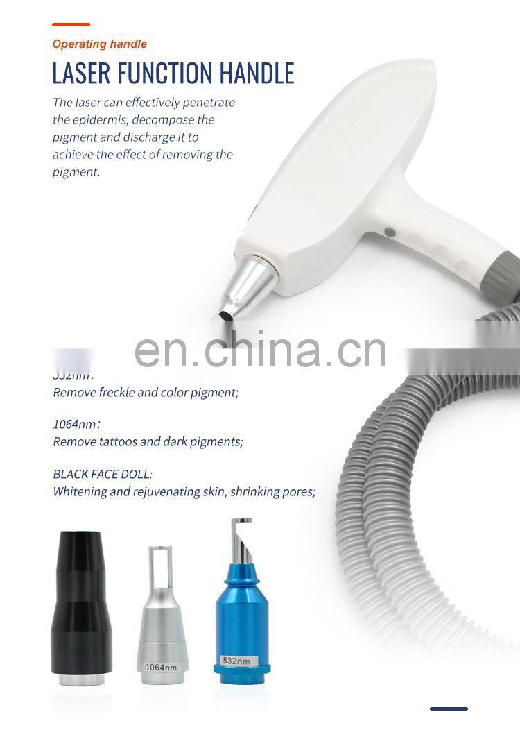 3 in 1 Multifunction Elight IPL RF ND Yag Laser hair removal machine tattoo removal machine