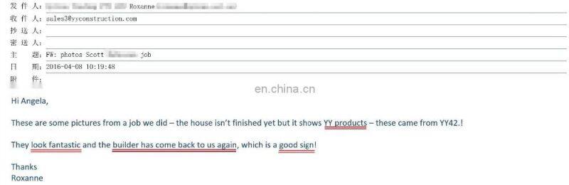 YY Home manufacturer cheap price comercial corner aluminum glass sliding door stopper