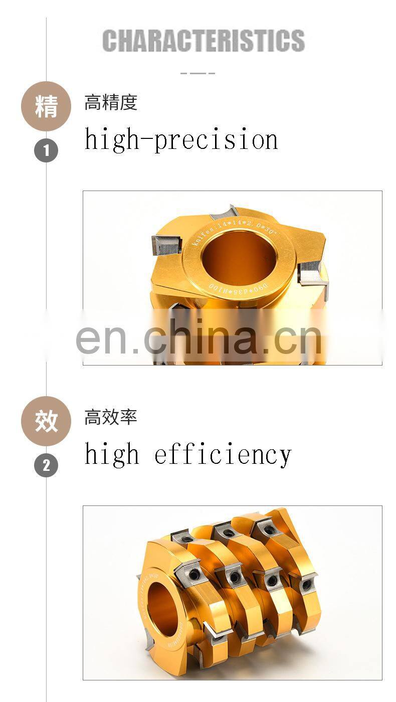 LIVTER Woodworking Tools Cutter Light cutting spiral cutterhead