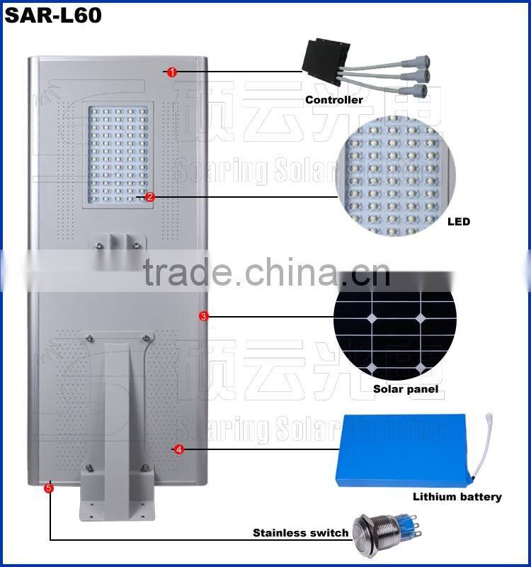 solar street light lithium battery