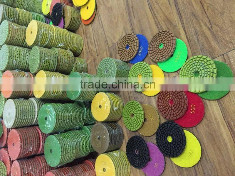 3 Step Granite Polishing Pads
