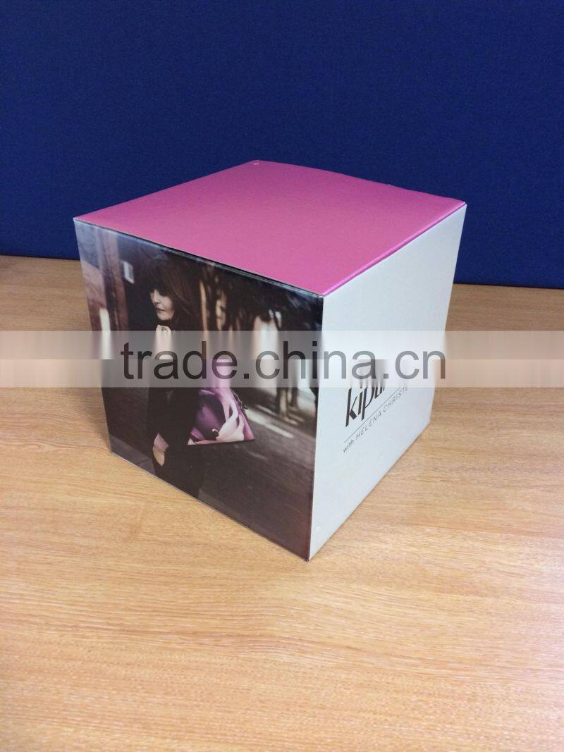 folding custom cardboard box, cardboard cubes manufacturer