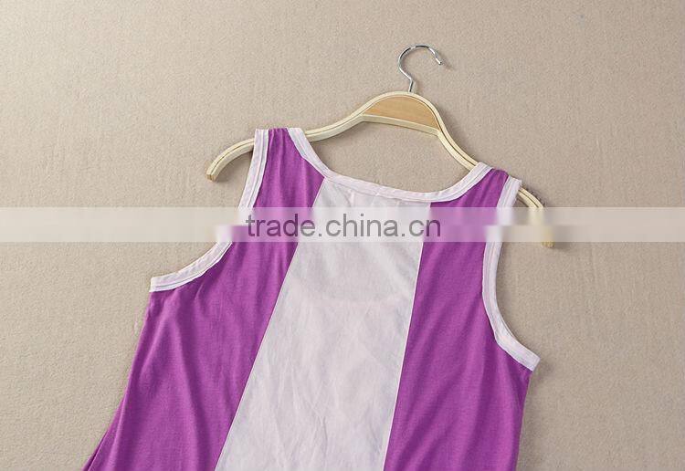 Fashion leisure embroidery wholesale tank tops for women in bulk wholesale fitness clothing from china