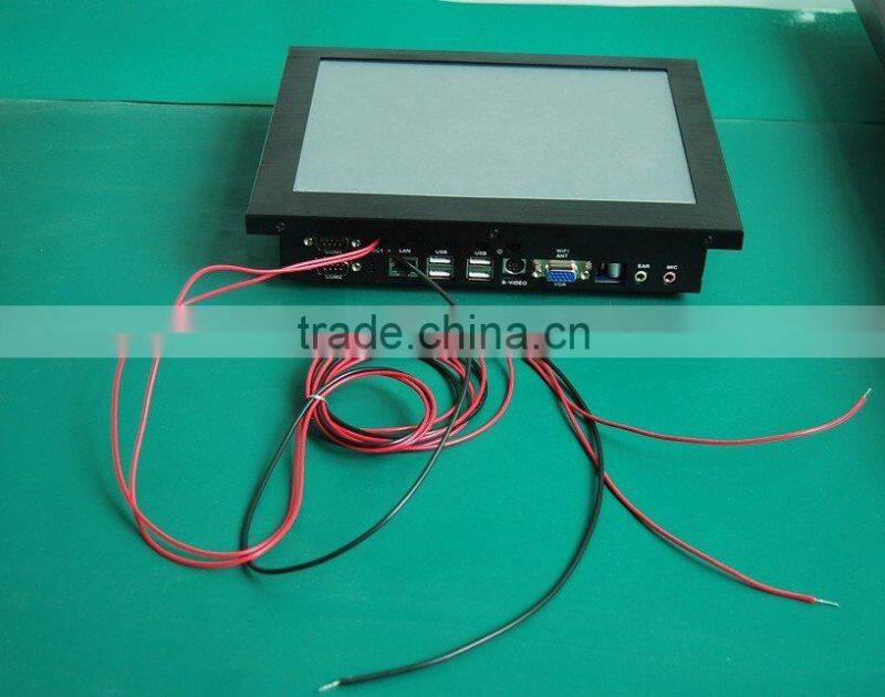 ODM 1G REM 10.4Inch Embedded all in One Fanless Mini PC Dual core touch screen Desktop Computer