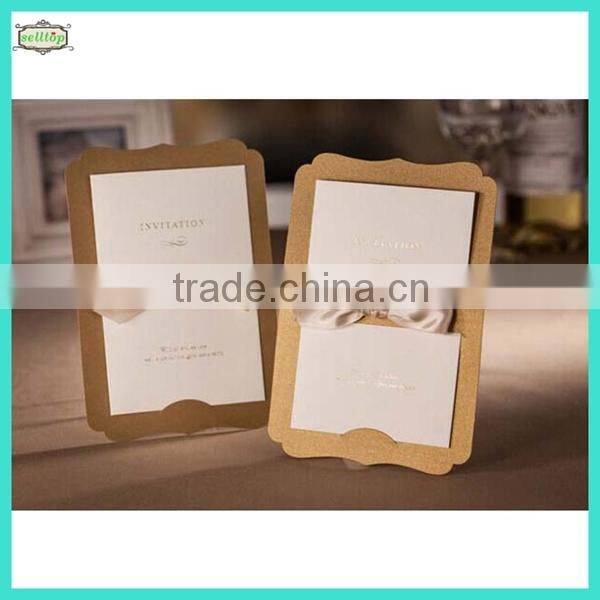 2014 hot sale wedding invitation scroll