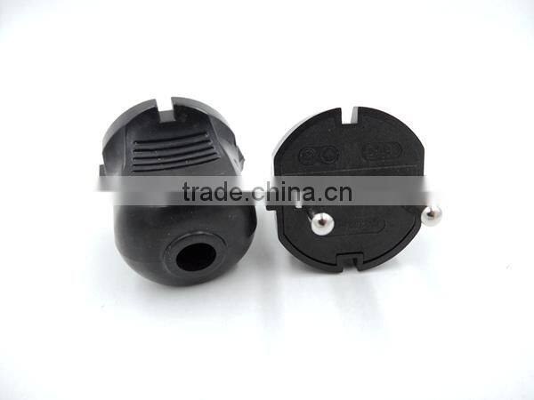 Portable Euro Plug Rewireable Schuko European Heavy Duty Plug Top Connector