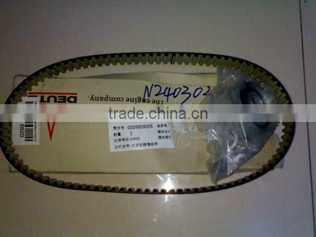 Timing belt tensioning wheel maintenance assembly 0009609005 spare part for Linde forklift truck Deutz engine