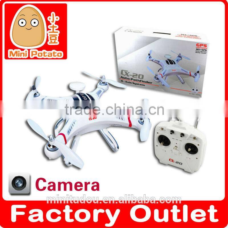 2014 Hot sales! MTCX-20 GPS RC Quadcopter Auto-Pathfinder GPS Control Quadcopter Smart Drone RC Quadcopter Helicopter CX20