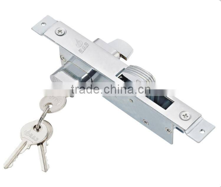 High quality good selling sliding types of door locks for aluminium and wooden door