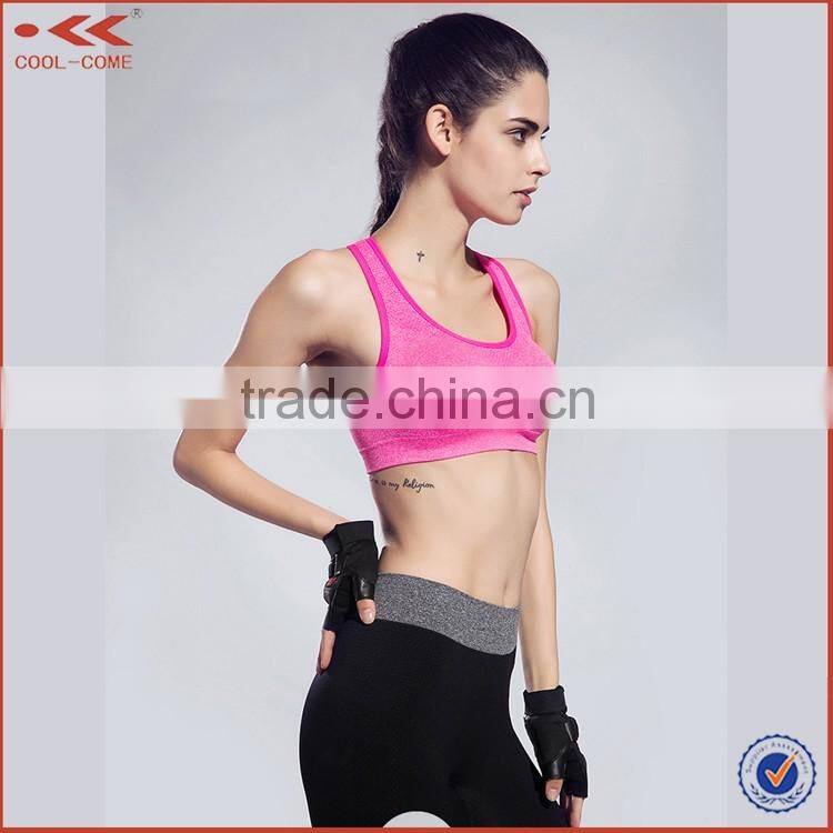 OEM dri fit women sexy yoga fitness bra sports bra top