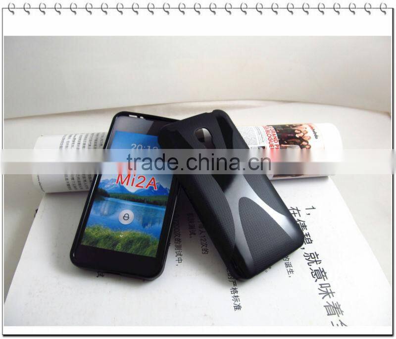 tpu mobile phone case for mi2a miui