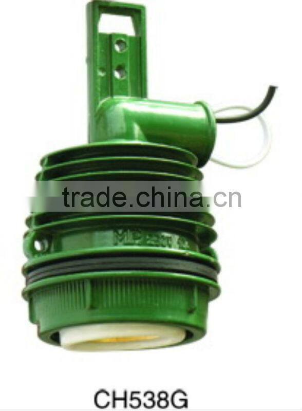 E40 lampholder with shell Thailand standard lamp base lamp socket, lighting hanger