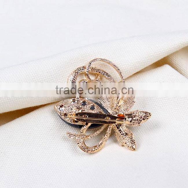 2015 High-grade glasses woman brooch