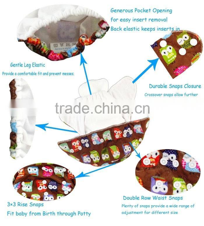 AnAnBaby Anti-leak Cloth Diaper Eco-Friendly Nappies Cover