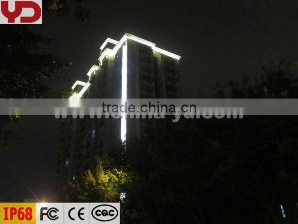 YD CE FCC CQC UL IP68 outdoor led lighting wall washer anti-uv
