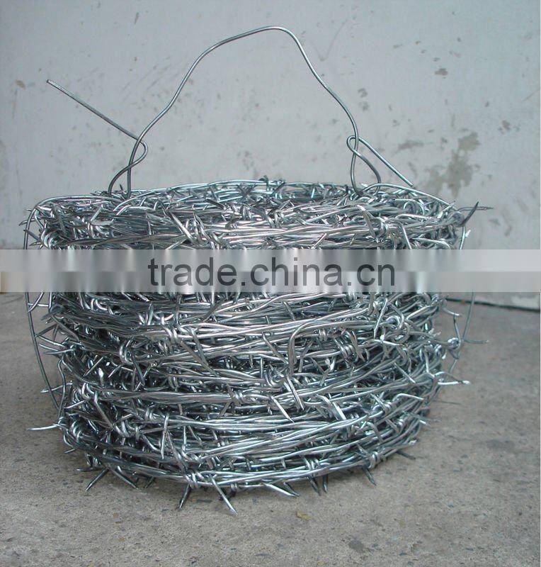 Electro Galvanzied Barbed Wire