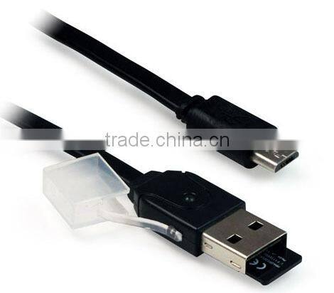 Mini OTG Mobile Card Reader, Micro USB TF Card Reader for Android Devices