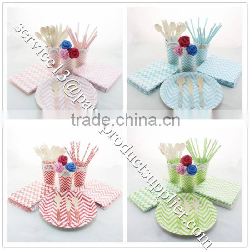 Wedding Decoration Baby Pink Party Tableware