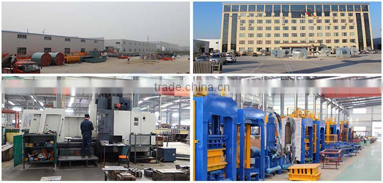 QTF4-24 concrete block maker/ brick factory cost/ cinder block making machine