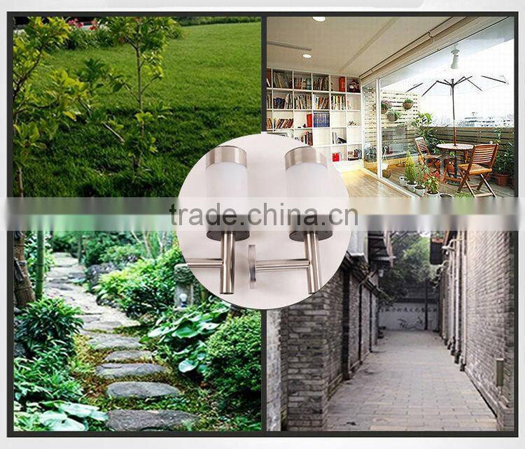 Outdoor garden solar lamps wall mounted