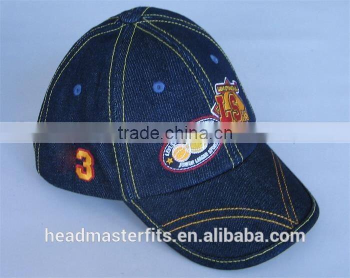 Hot Sell Baseball Cap 2016 High Quality Denim Baseball Cap