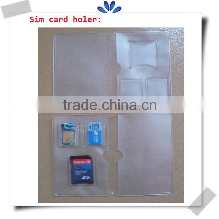 Cheap bulk clear plastic card holder for promotion sale