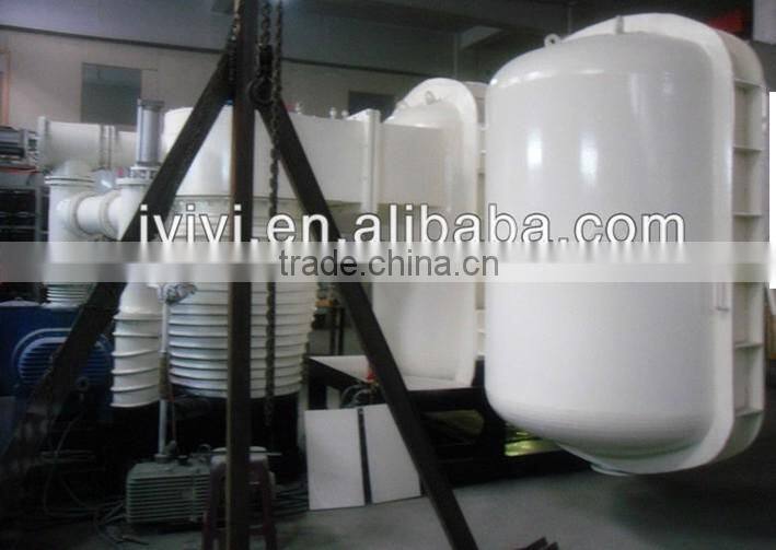 plastic Lipstick tube shell oil cover cap UV vacuum coating machine