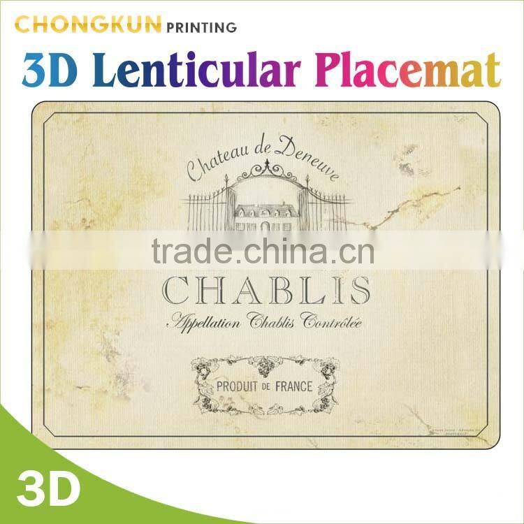 hot sale manufacture plastic table protection mat