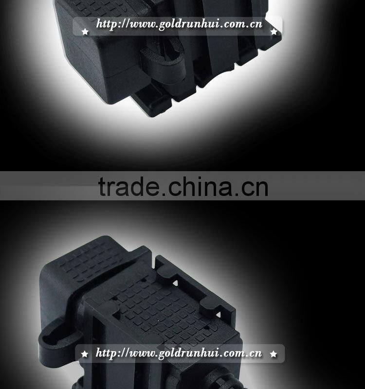 GoldRunhui D0301 12V Motorcycle dual port usb car charger with fuse holder