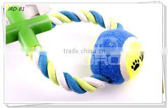 2015 all new tennis ball 8 figure cotton pet toys and pet products