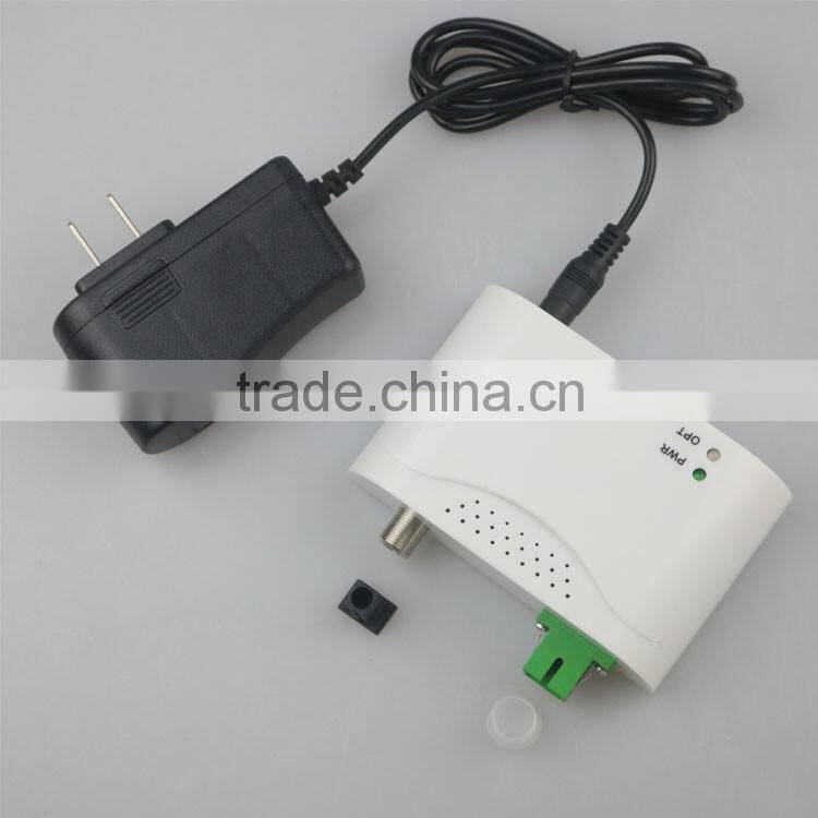 Audio optical fiber transceiver / fiber optic FTTH node CATV receiver