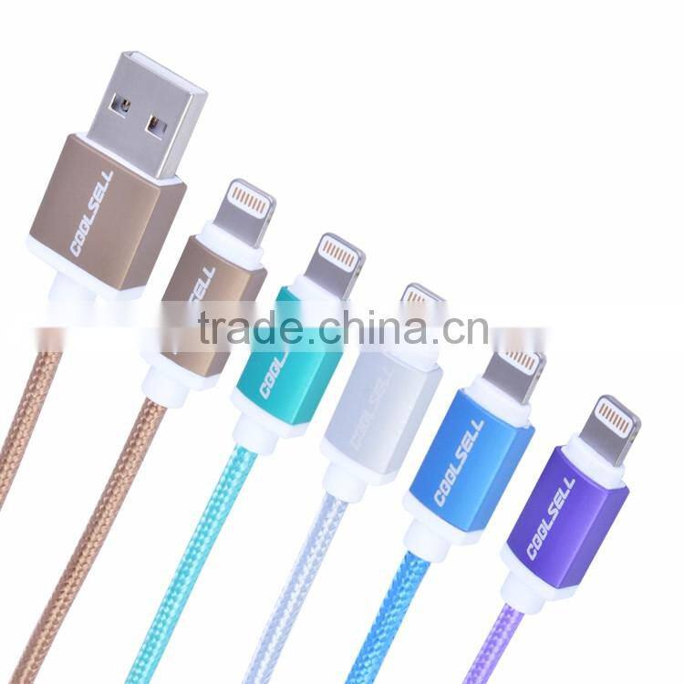 Customized Logo MFI certified usb 2.0 cable for Iphone mfi certified 8pin usb charging cable