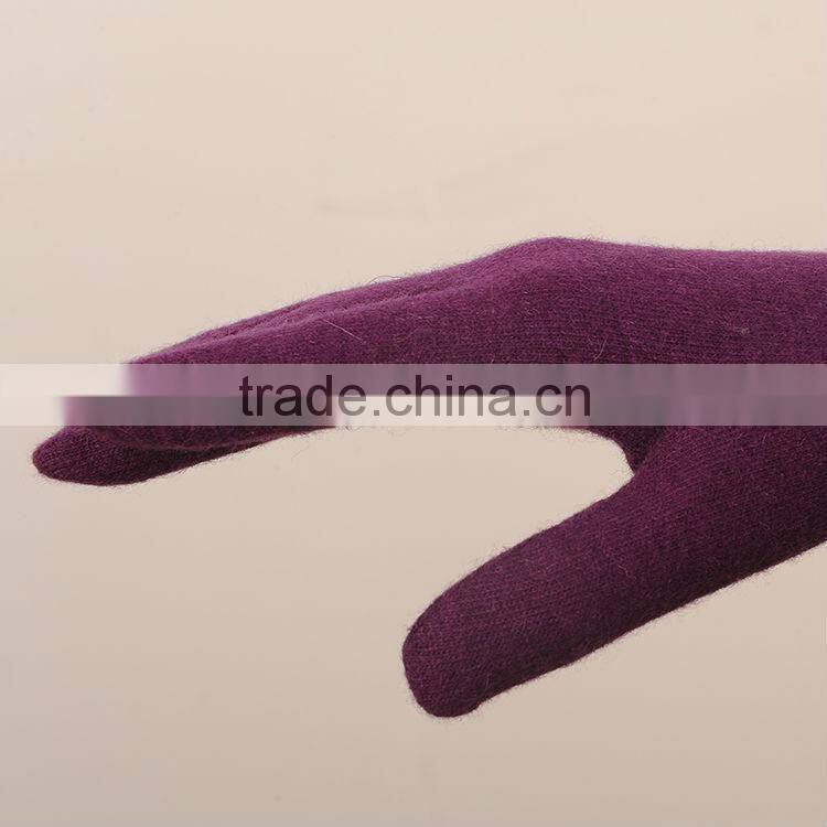 Weather Tight Stylish Girl Casual Wool Gloves In China