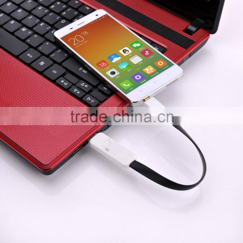 New arrival Bluetooth 4.0 USB charging cable,anti-loss,Bluetooth selfie and others multifunction intelligent USB cable