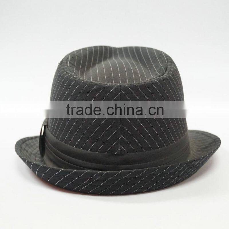 hot selling T/C fashion men fedora hat for wholesale