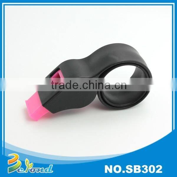 Match day slap whistle personalized silicone band