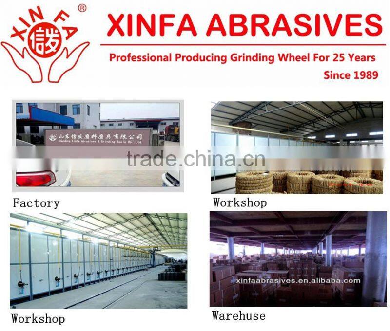 white aluminum oxide flat grinding wheel for grinding machine