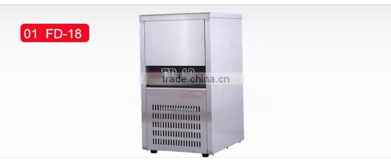 Stainless steel industrial block cube ice machines