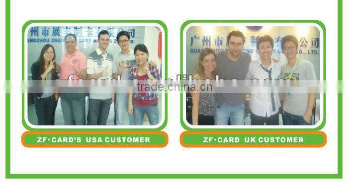 Hot sale custom design transparent plastic business cards