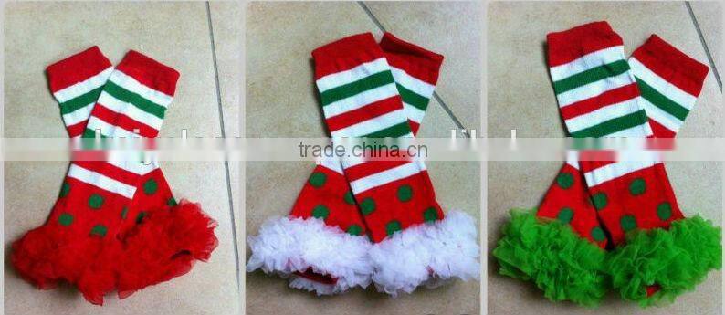 No MOQ! cotton chevron baby sock ruffle, baby leggings, baby leg warmers wholesale