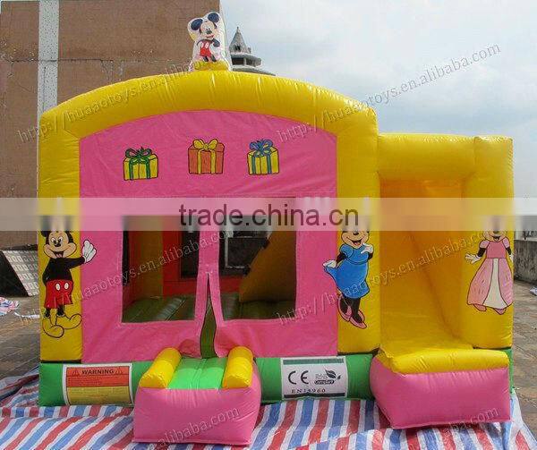 Wholesale china commercial micky mouse inflatable jumping castle
