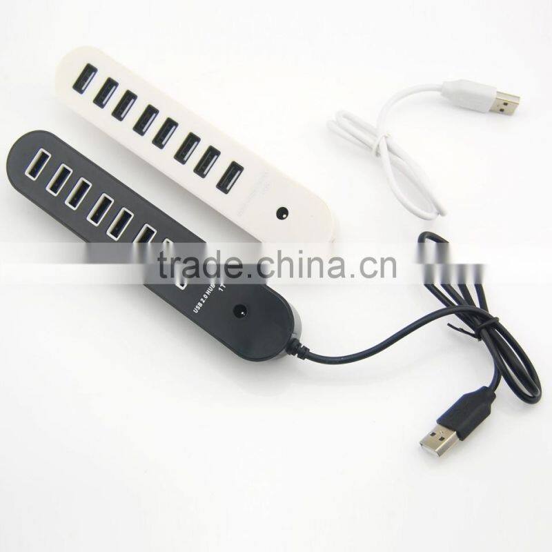 High speed 8 port usb hub spliter for PC laptop notebook